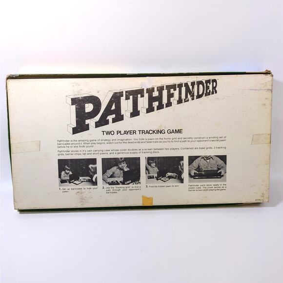 Pathfinder Board Game 4714 Milton Bradley VTG 1977 Made in USA Strategy Complete - Picture 5 of 5